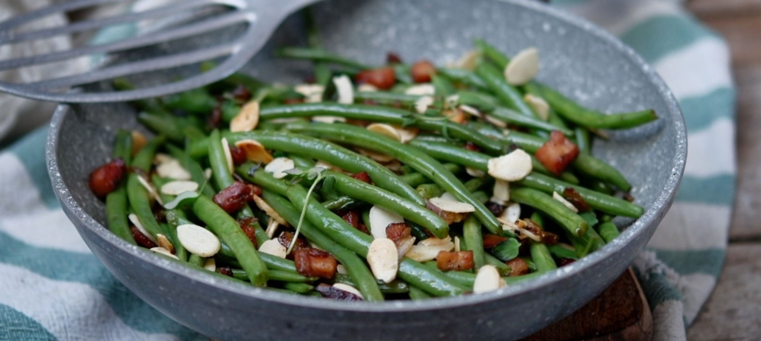 Zelené fazolky na slanině Zuzana Nová
