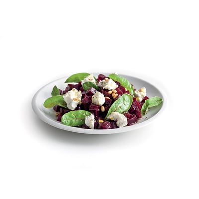 Beetroot and goat’s cheese salad