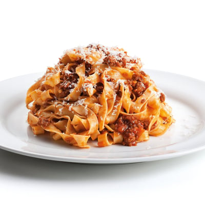Pasta with bolognese ragout