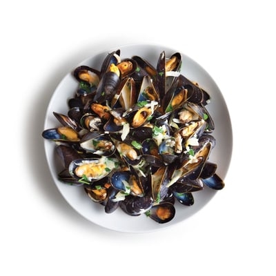 Mussels with cream