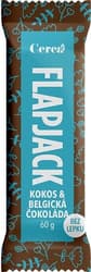 Flapjack coconut, chocolate gluten-free