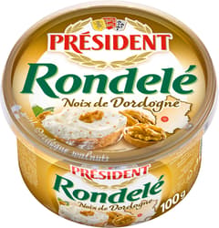 President Rondele with walnuts