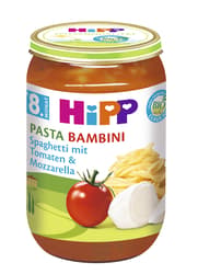 HiPP BIO Tomatoes with spaghetti and mozzarella