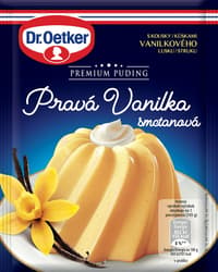 Dr.Oetker Premium puding Pravá vanilka smetanová