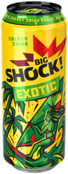 Big Shock! Energy Exotic juicy energetický nápoj plech