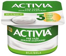  Danone Activia probiotic white yogurt