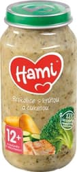 Hami side dish Broccoli with turkey and zucchini