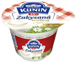 Mlékárna Kunín Sour cream de luxe 20%