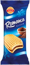 Sedita Romanca biscuit having a cream filling with cocoa