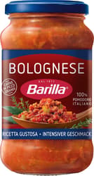 Barilla Bolognese tomato sauce with beef and pork