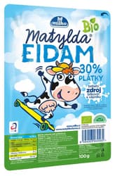 Matylda BIO Edam cheese 30% slices