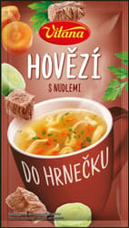 Vitana Do hrnečku Instantní hovězí polévka s nudlemi