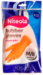 Niteola Rubber gloves latex M
