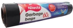 Niteola Solid retractable plastic garbage bags 60L