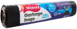 Niteola Solid retractable plastic garbage bags 120 l