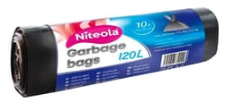 Niteola Solid plastic garbage bags 120 l