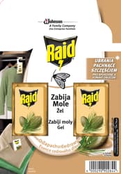 Raid proti šatním molům gel cedr