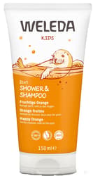 Weleda 2 in 1 shower cream and shampoo Happy orange