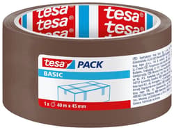 Tesa Basic packing tape brown 45 mm