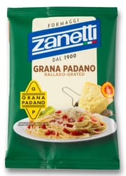 Zanetti Grana Padano PDO grated