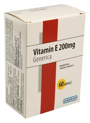Vitamin E 200 I.U. cps.60 Generica