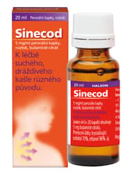 SINECOD 5MG/ML Perorální kapky, roztok 1X20ML