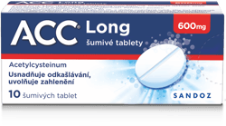 ACC LONG 600MG šumivá tableta 10