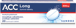 ACC LONG 600MG šumivá tableta 20
