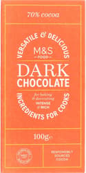 Marks & Spencer Hořká čokoláda na vaření