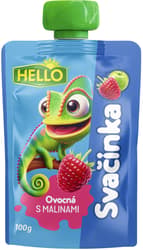 Hello Ovocná svačinka s malinami kapsička