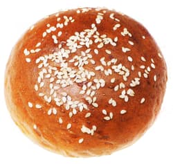 Merhautovo pekařství Hamburger bun with sesame milk - small