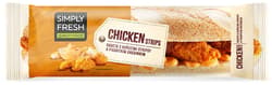 Simply Fresh Chicken Strips Baguette with chicken and dressing