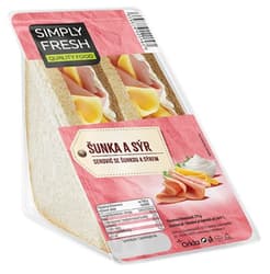 Simply Fresh Sandwich Ham and Cheese