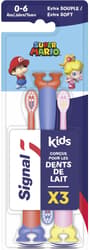 Signal Children's toothbrush soft 0–6 years