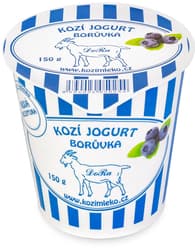 Biofarma DoRa BIO Goat yogurt flavored with blueberries