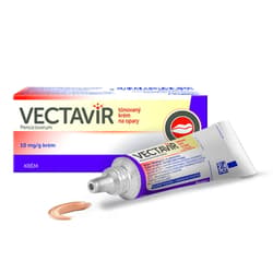 VECTAVIR TÓNOVANÝ KRÉM NA OPARY 10MG/G krém 1X2G