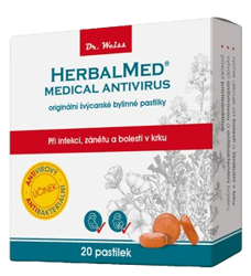 HERBALMED Medical Antivirus Dr. Weiss 20 pastilek