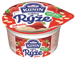 Mlékárna Kunín Mléčná rýže jahoda
