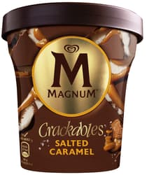 Magnum Double salted caramel zmrzlina v kelímku