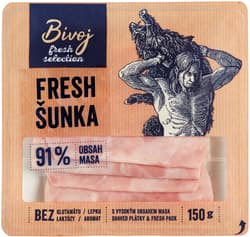 Bivoj Fresh šunka s obsahem masa 91 %