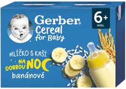 Gerber Cereal Milk with banana