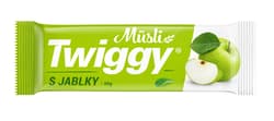 Twiggy muesli bar with apples