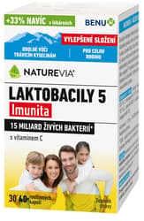 NatureVia Laktobacily 5 Imunita cps.40 Benu