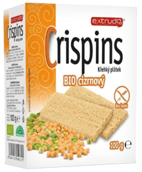 Extrudo Crispins BIO cizrnový křehký plátek