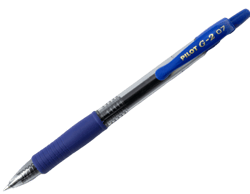 Pilot G-2 07 blue gel roller