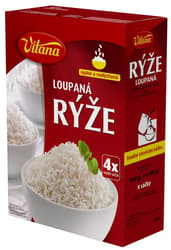 Vitana Rice husked in bags 4 × 100g