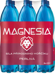 Magnesia sparkling mineral water (6x1,5l)