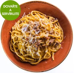Spaghetti alla carbonara z Pasta Fresca