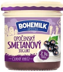 Bohemilk Opocensky Premium yogurt black currant 