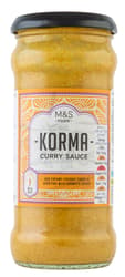Marks & Spencer Mírně pálivá krémová kari omáčka